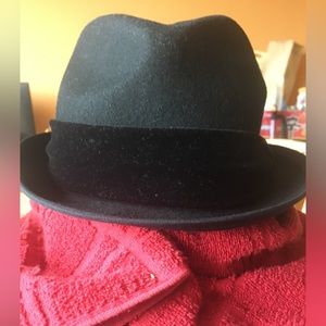 COPY - Hats By Grace Black Wool Fedora
